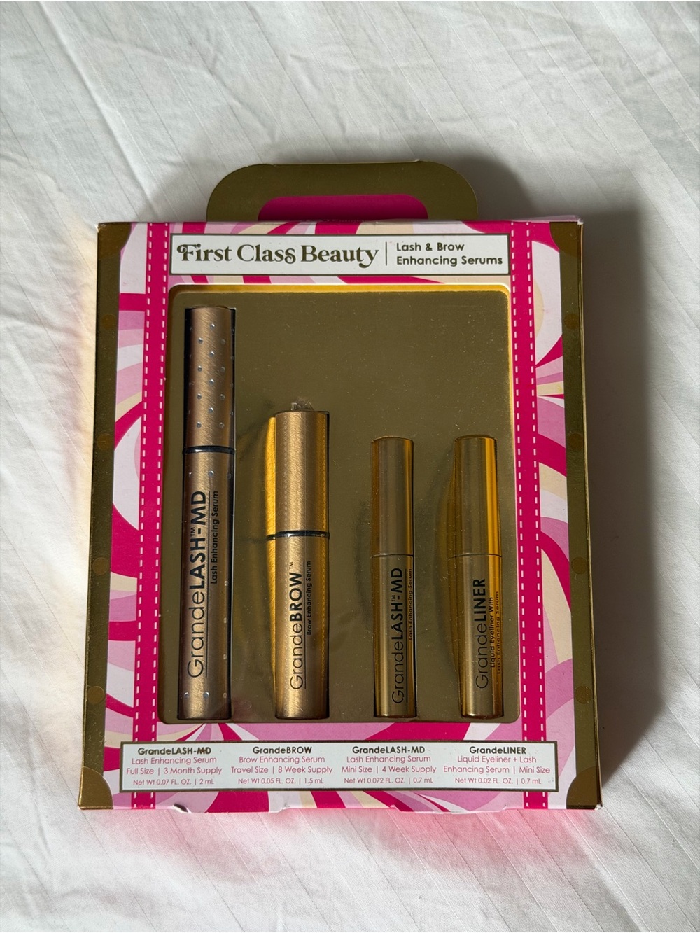 NEW Grande Lash & Brow Serum Set - GrandeLASH-MD, GrandeBROW, GrandeLiner